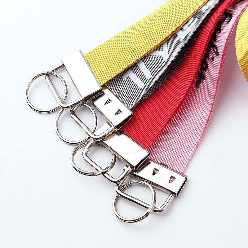 custom keychains red color in china