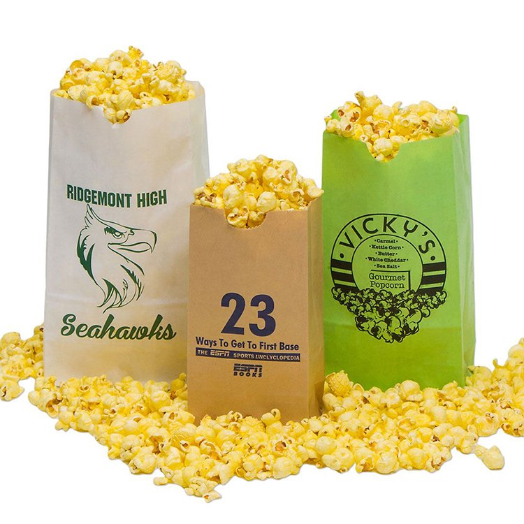 custom popcorn bags ideal promtional in china