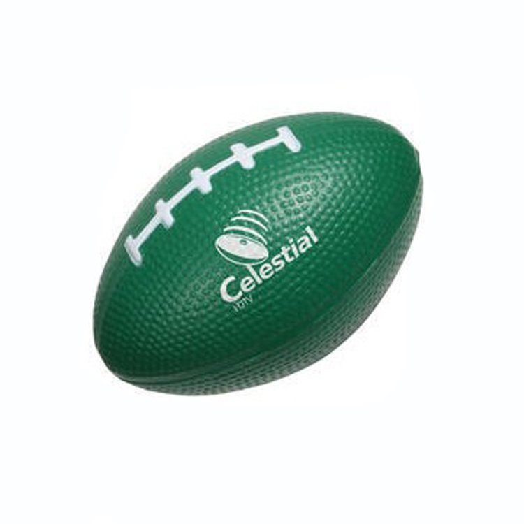 custom sports stress balls green
