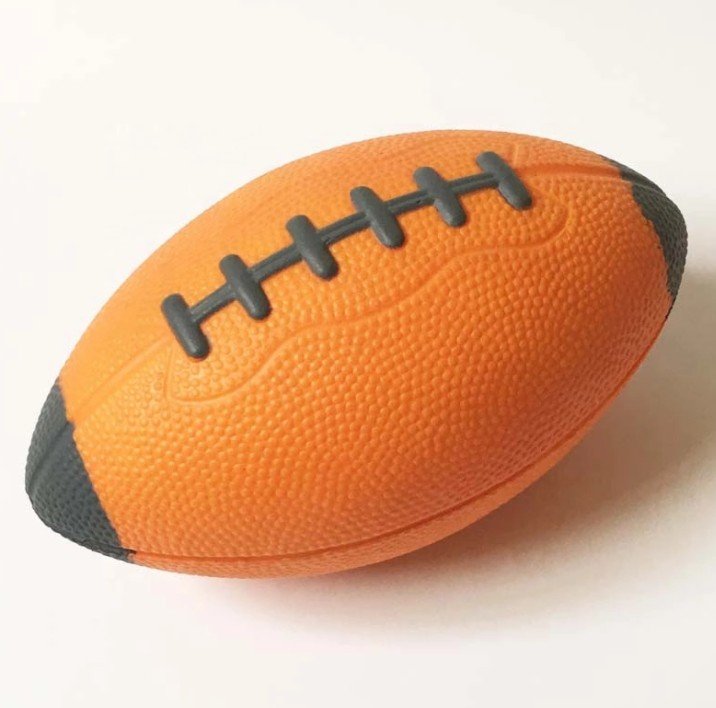 custom sports stress balls orange
