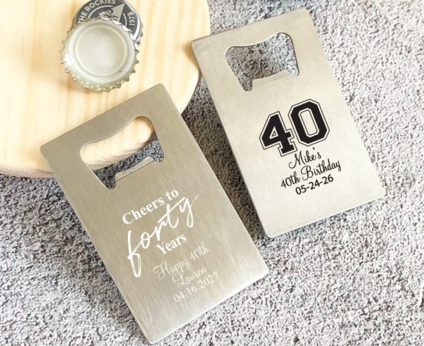 bottle opener business card ideal promotional