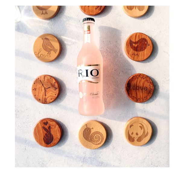 custom wood bottle openers ideal promotion