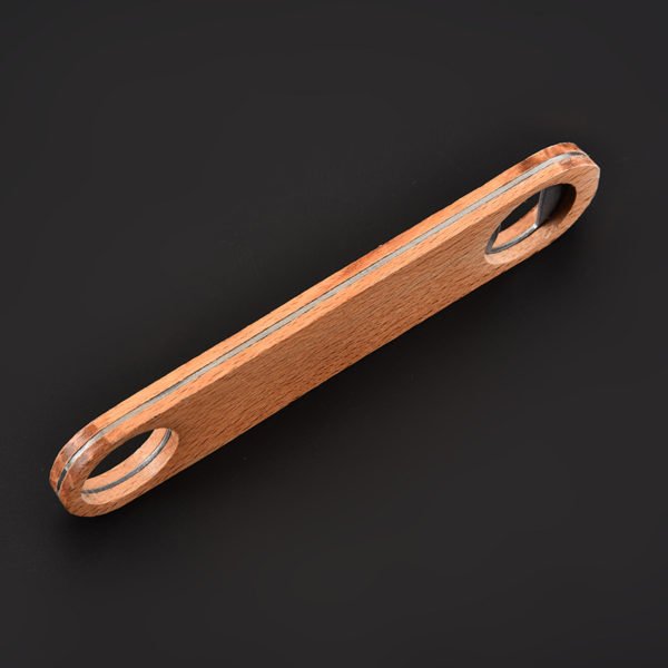 wooden engraved bottle opener ideal promotion