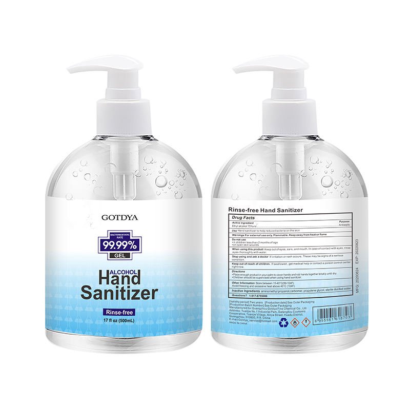 coustom alcohol free hand sanitizers to china