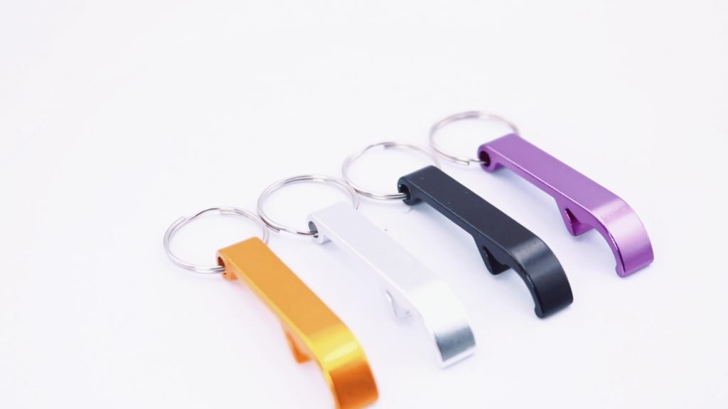 custom bottle opener keychain in china