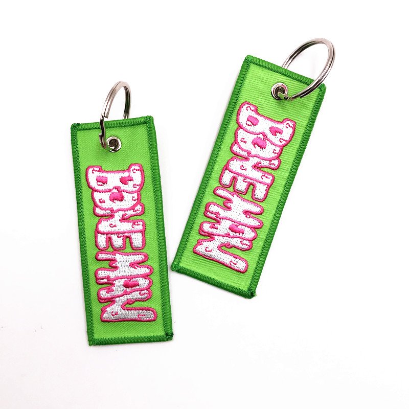 custom keychain tags to china
