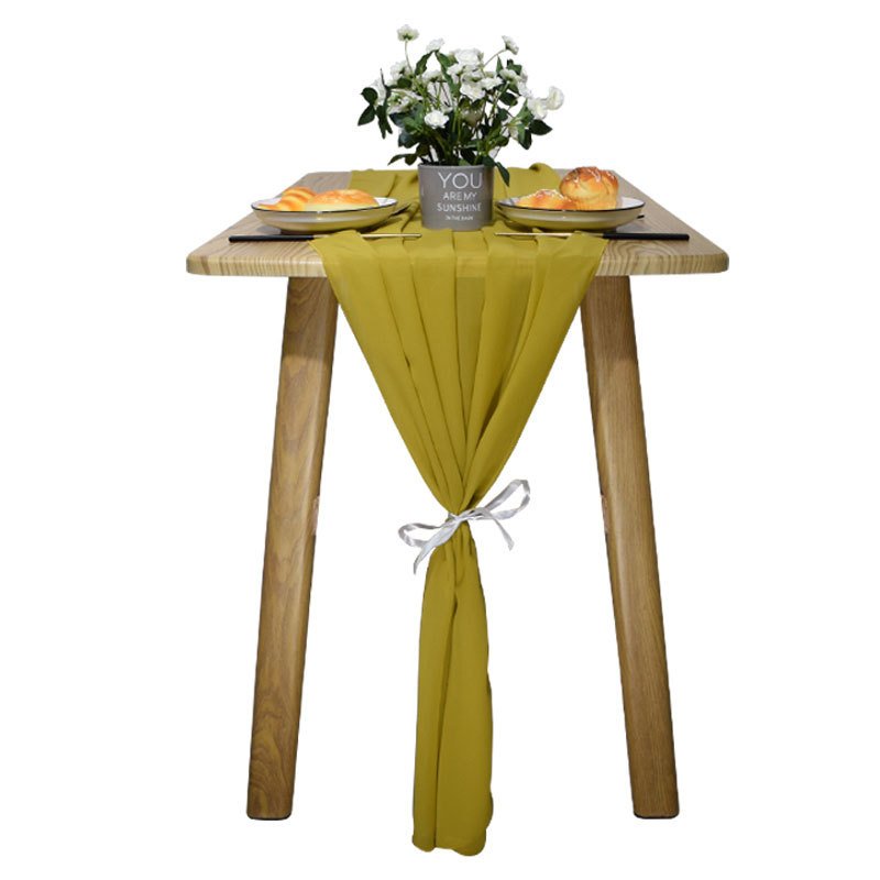 custom yellow table runners in china