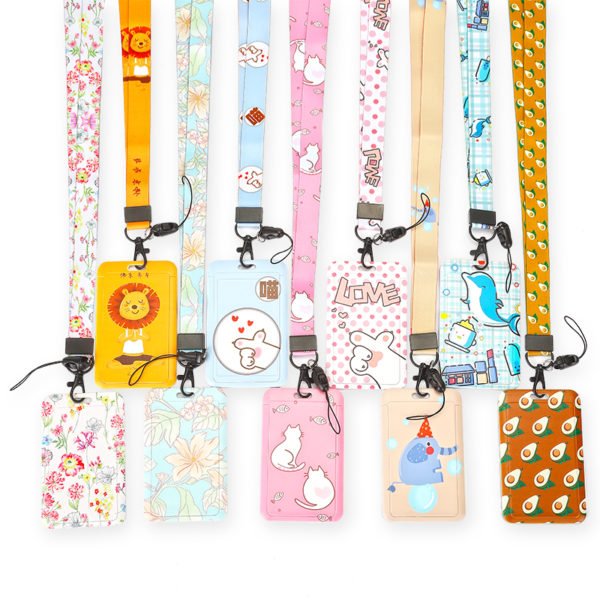 custom id badges and lanyards china