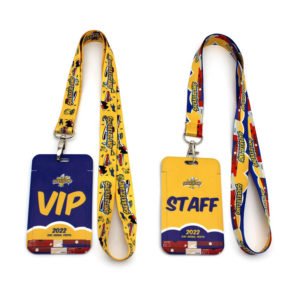 custom lanyard badges from china