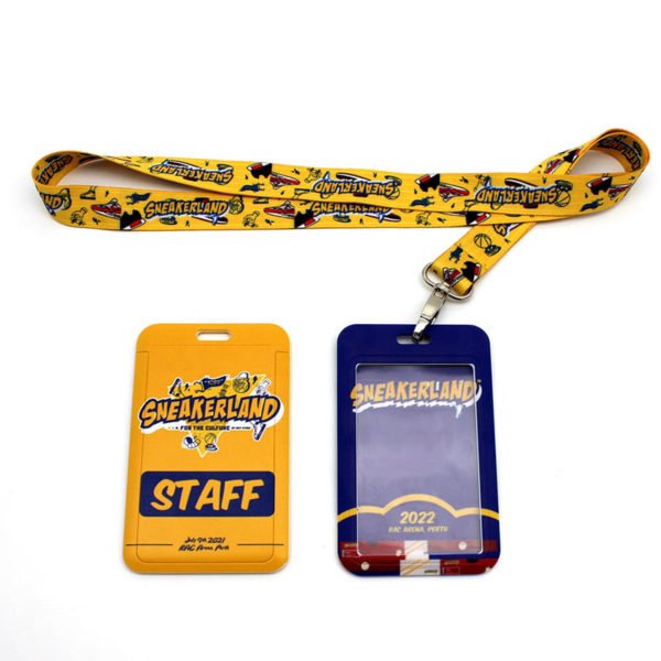 custom lanyard badges promotional