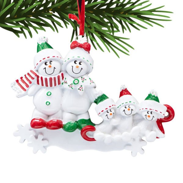 custom family christmas ornaments