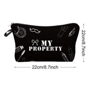 printed makeup bags