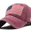 american flag ball cap