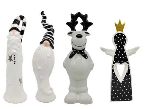 black christmas ornaments wholesale