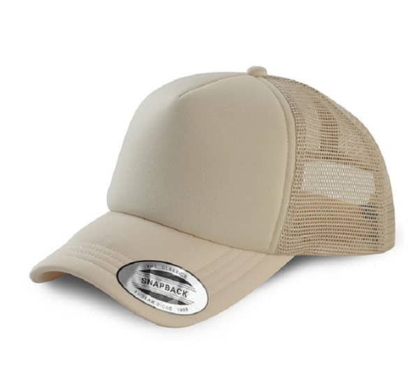black mesh cap