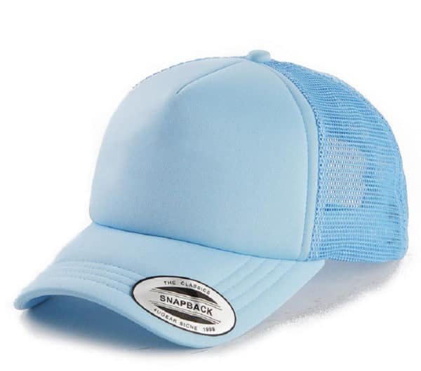 black mesh cap
