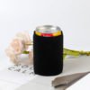 black neoprene koozies