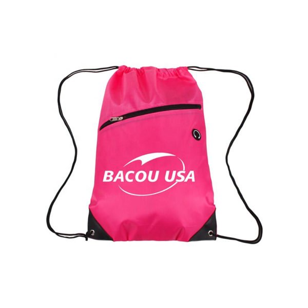bulk drawstring bags with logo