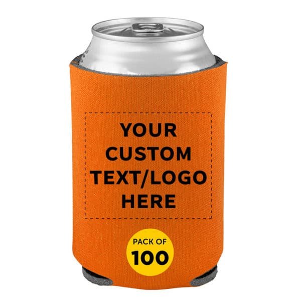 bulk koozies custom