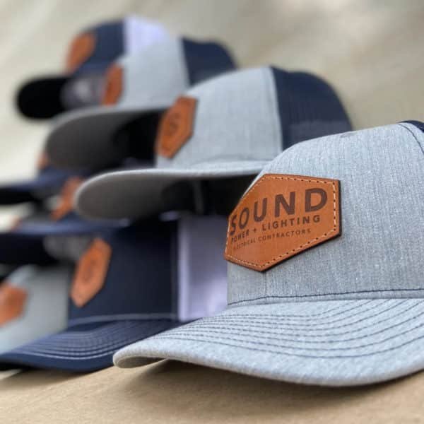 business hats with logo