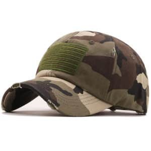 camouflage cap