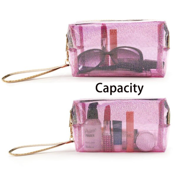 clear vinyl cosmetic bags wholesale