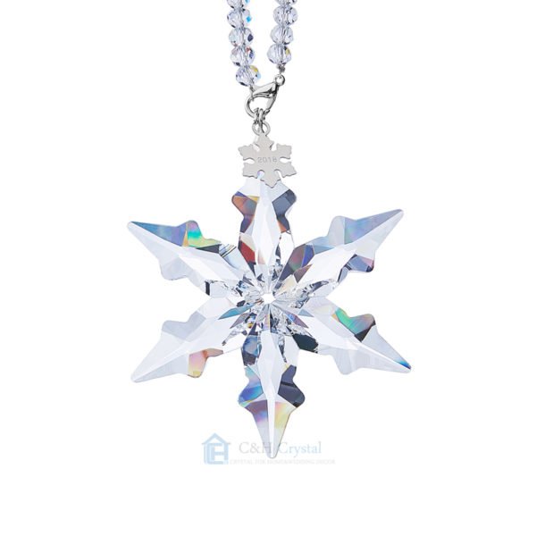 crystal personalized christmas ornaments