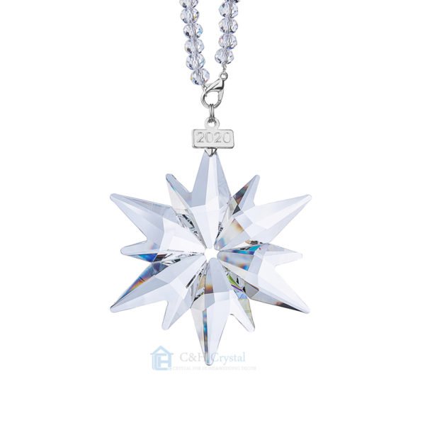 crystal personalized christmas ornaments