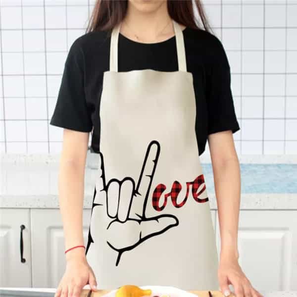custom aprons vistaprint
