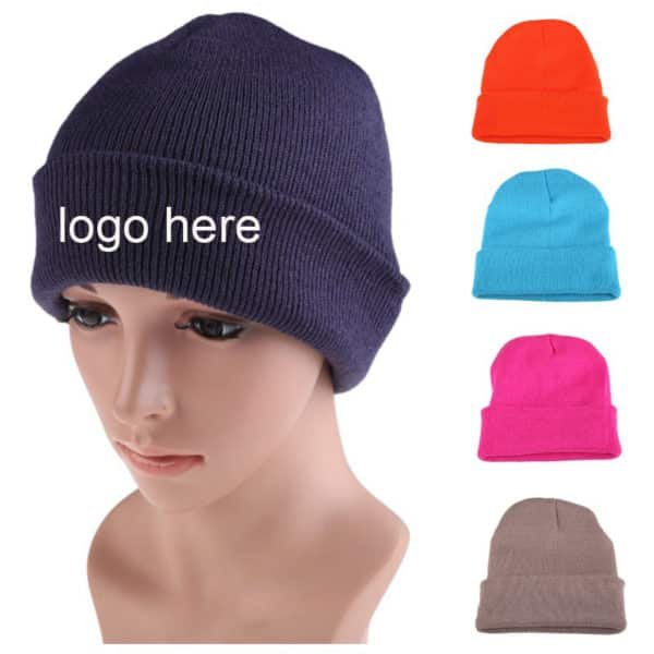 custom beanies with logo