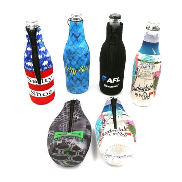 custom beer bottle koozies
