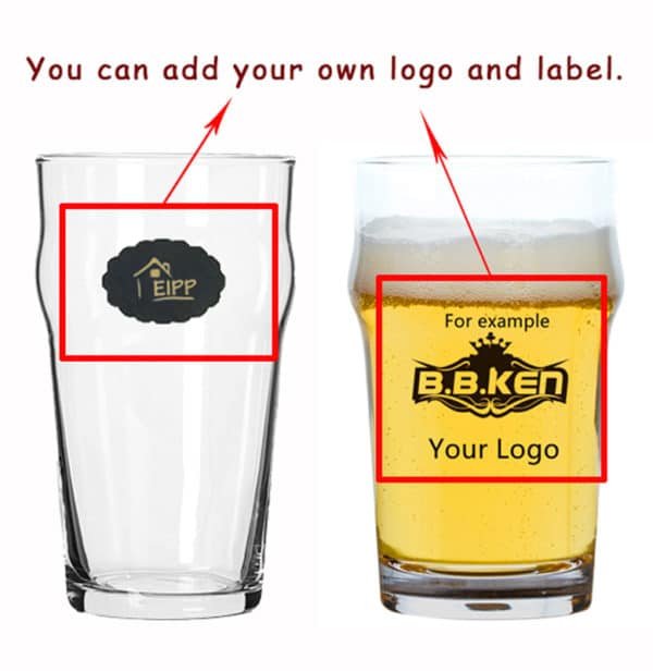 custom beer glassware