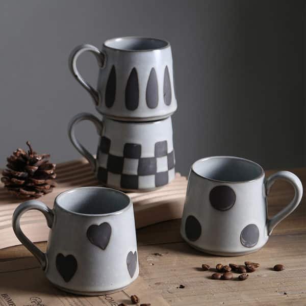 custom black coffee mugs