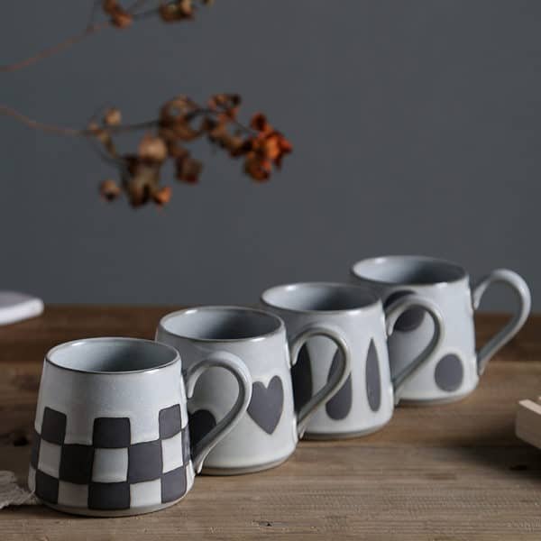 custom black coffee mugs