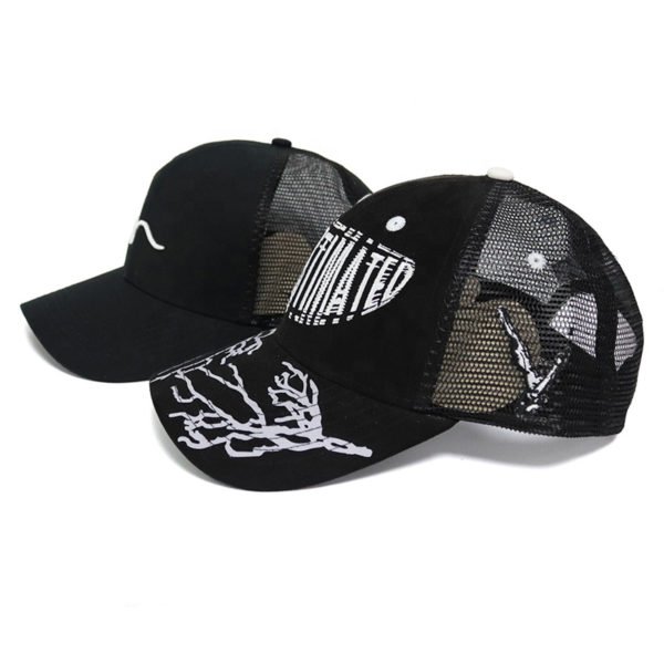 gorra de camionero negra personalizada