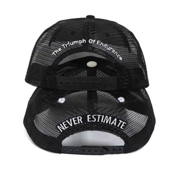 gorra de camionero negra personalizada