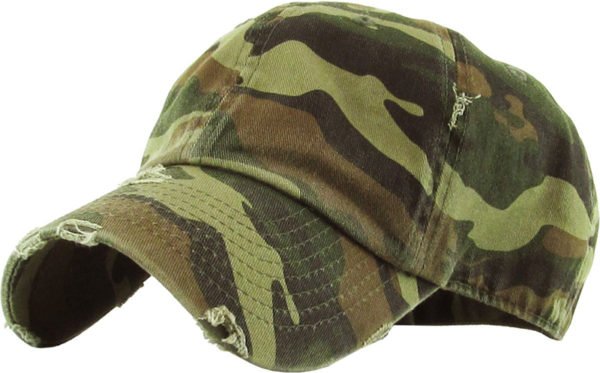 custom camo baseball caps