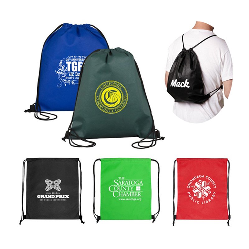 Custom drawstring bags