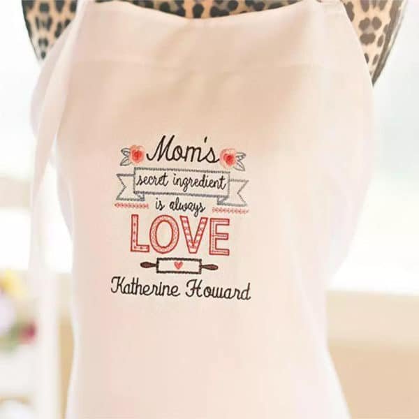 custom embroidered aprons