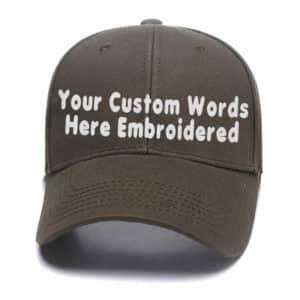 custom embroidery caps