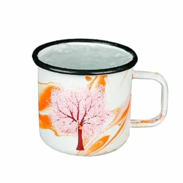 custom enamel camp mugs