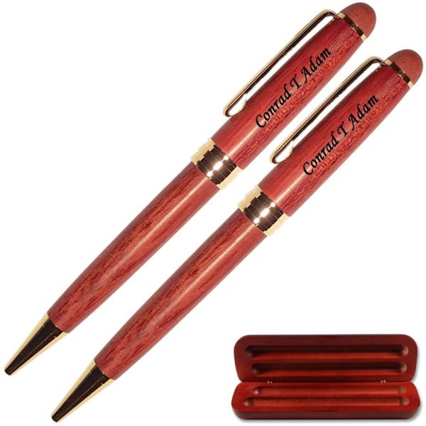 custom engraved pen set