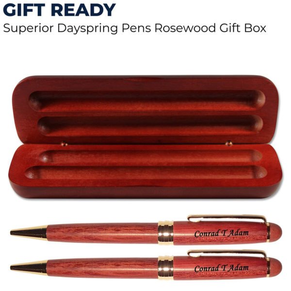 custom engraved pen set