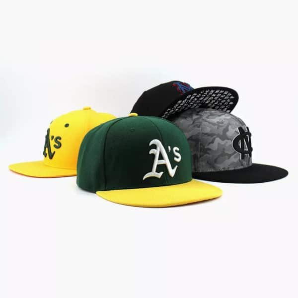 custom flat bill baseball hats