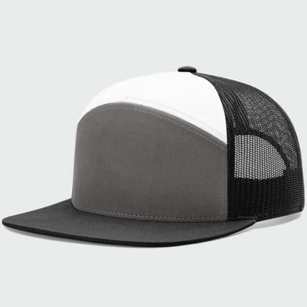 custom flat bill trucker hats
