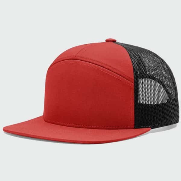 custom flat bill trucker hats