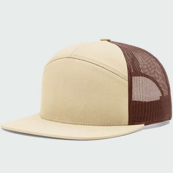 custom flat bill trucker hats