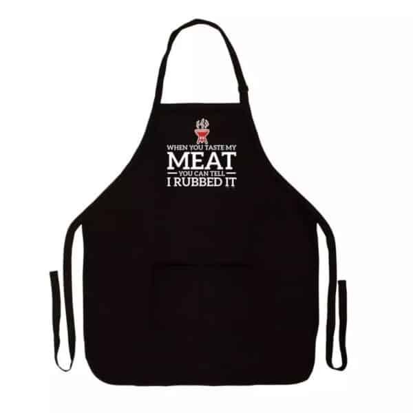 custom grilling apron