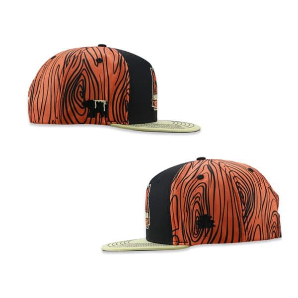 custom hat front and back