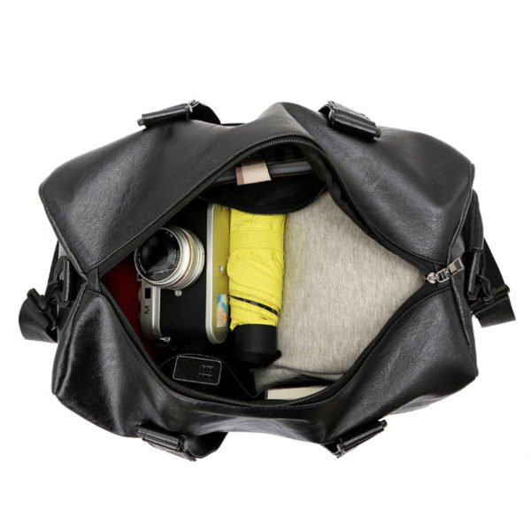 custom leather duffel bags